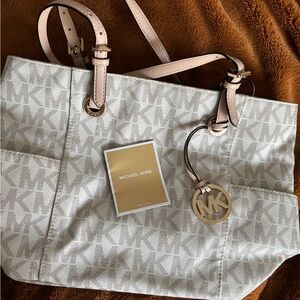 Michael Kors logo tote